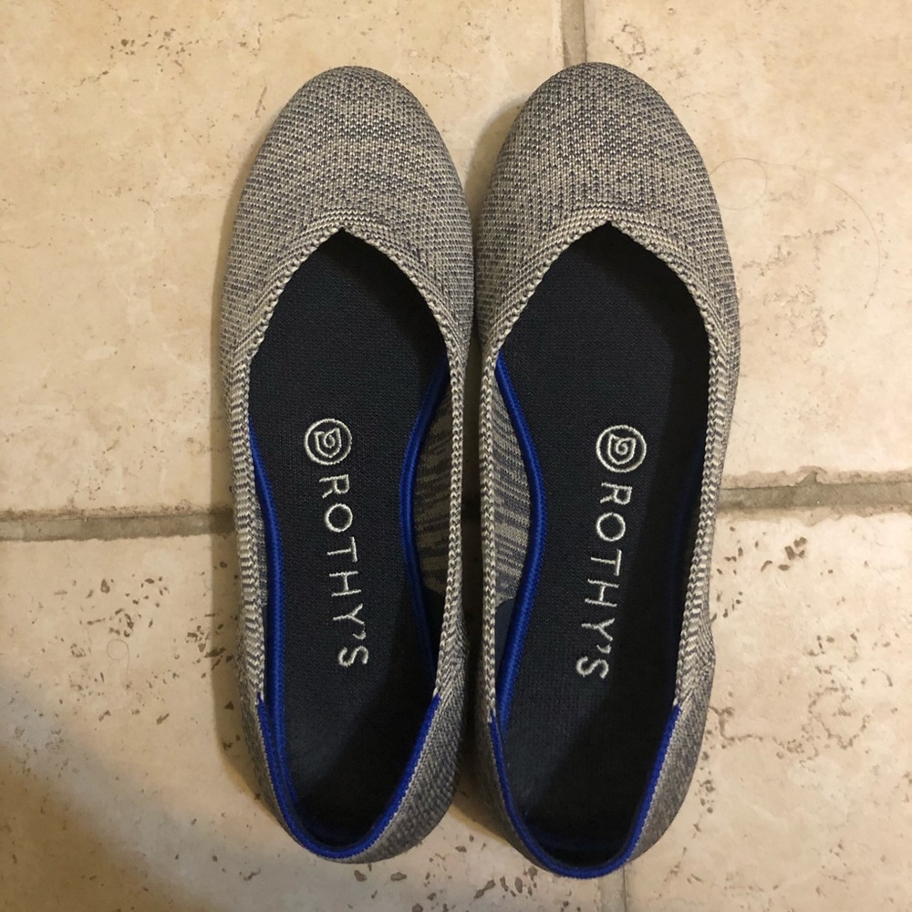 Rothy’s Taupe Heather Flats (size 6.5)